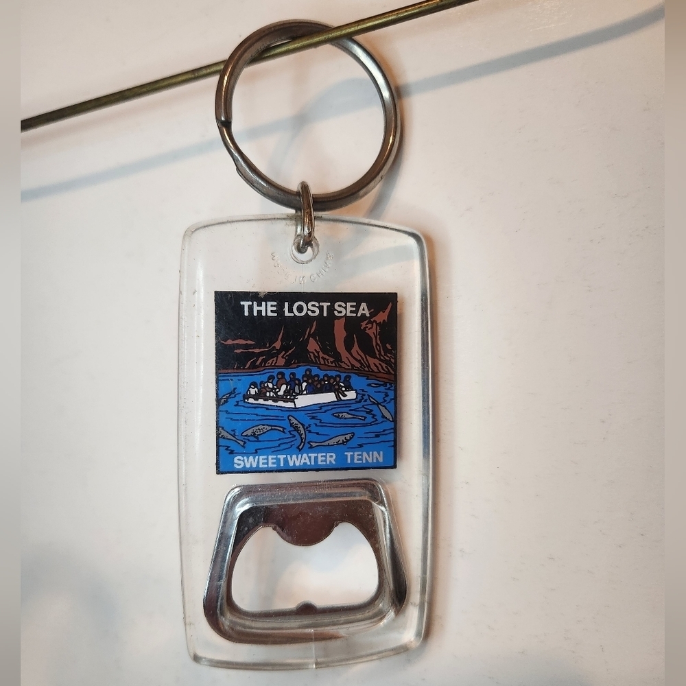 The Lost Sea Acrylic Bottle opener Keychain